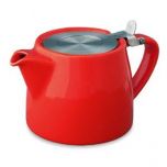 Stump Teapot Red 18oz